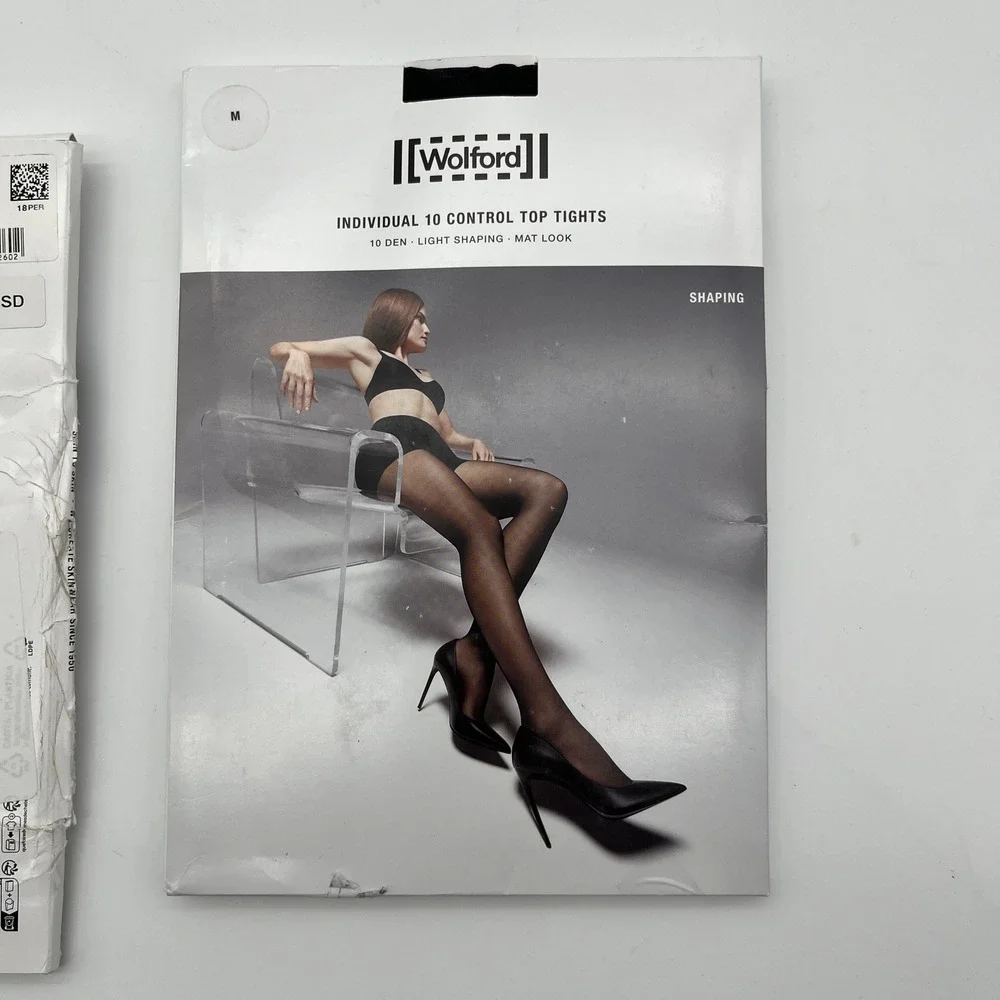 Wolford‎ Tights Bundle M Black Velvet 66 Leggings Individual 10 Control Top